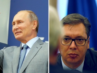 Vladimir Putin a Aleksandar