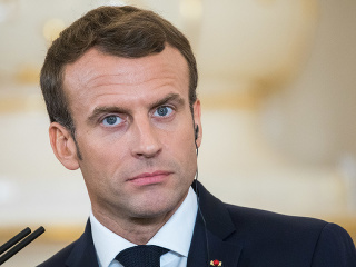 Macron v Prezidentskom paláci