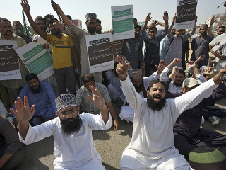 V Pakistane protestovali v