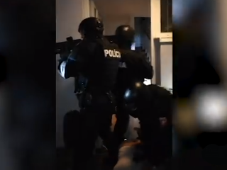 Drsné VIDEO z policajnej
