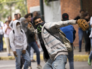 Študenti vo Venezuele protestovali