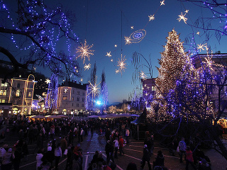 Námestie Prešeren, Ľubľana, Slovinsko