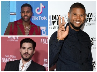 Usher, Adam Lambert a