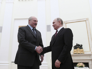 Stretnutie Putina s Lukašenkom