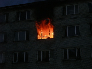 Požiar obytného domu v
