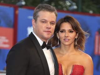 Matt Damon a Luciana