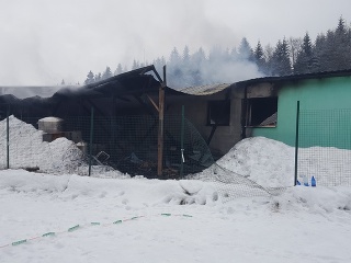 Požiar v Ľubovnianskych kúpeľoch