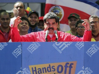 Venezuelský prezident Nicólas Maduro.