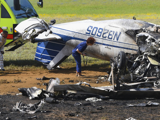 Tragická nehoda lietadla na