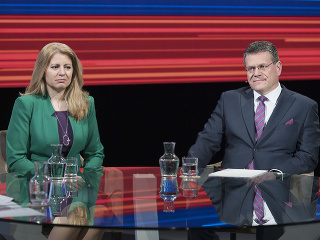 Zuzana Čaputová a Maroš