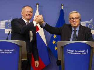 VIDEO Kiska a Juncker