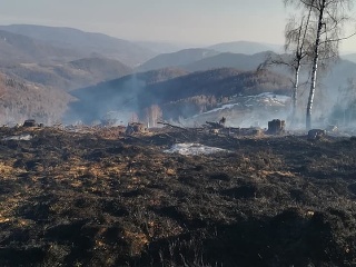 Požiar v Tisovci