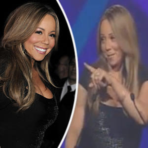 Spitá Mariah Carey: Trepala