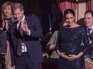 Meghan žiari šťastím a