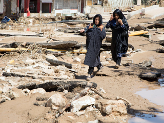 Irán ničia záplavy už