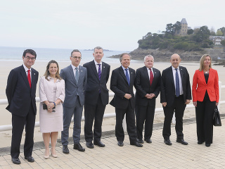 Zahraniční ministri krajín G7