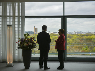 Angela Merkelová a Petro