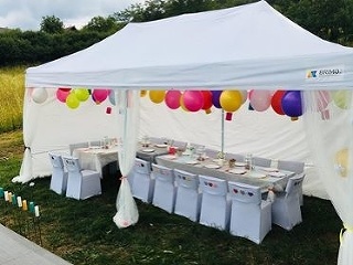 BRIMO párty stany -