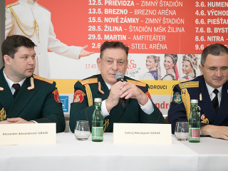 Prípravy na turné Alexandrovci