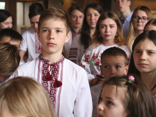 Ukrajinské polosiroty navštívili Národnú