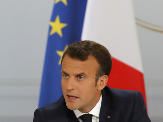 Francúzsko Macron konferencia tlačová