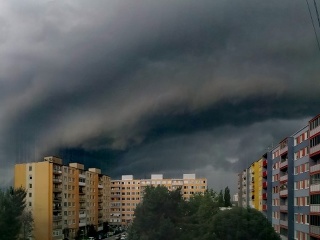 Búrky na Slovensku.