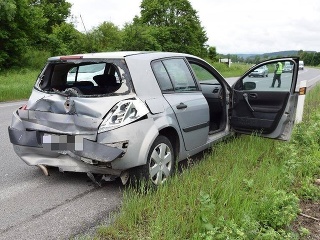 Dopravná nehoda pri Slovenskej