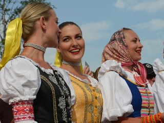 Na Folklórnom festivale Východná