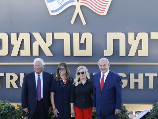 Benjamin Netanjahu a americký