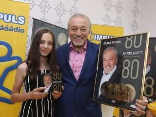 Karel Gott s dcérou