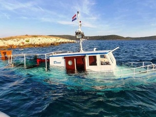 V Chorvátsku sa potopila