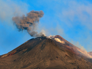 Etna vybuchuje často a