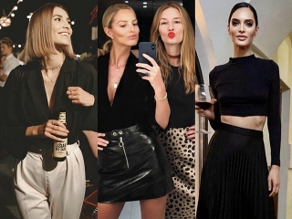 Štýlové večerné outfity Sloveniek