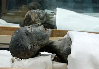 Mumifikované dieťa z Talianska