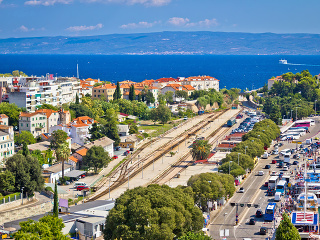 Železnica v Splite