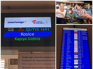 Slováci uviazli na letisku