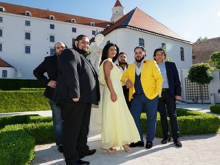 Cigánski Diabli pokrstia na