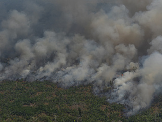 Požiare v Brazílii si