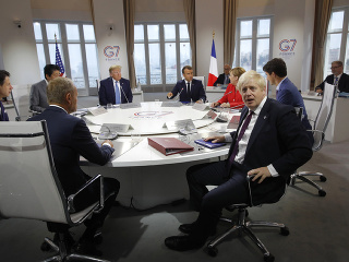 Boris Johnson na summite