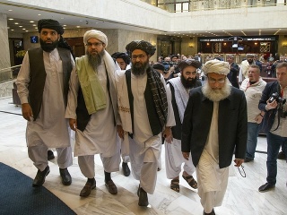 Hnutie Taliban počas rokovania