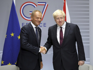 Boris Johnson a Donald