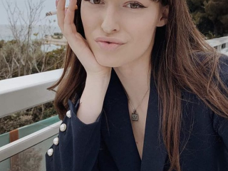 Mladá Slovenka Vanda je