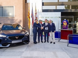 CUPRA a FC Barcelona.