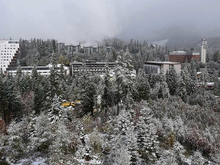 Sneh vo Vysokých Tatrách