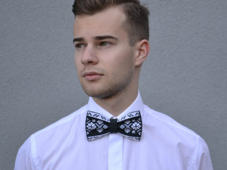 Dominikove ručne vyšívané motýliky