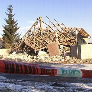 Výbuch zrovnal dom so