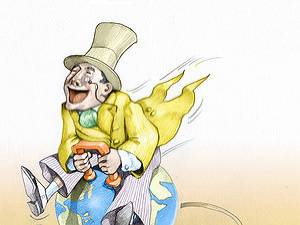 Veľké prerozdeľovanie: Tri príklady