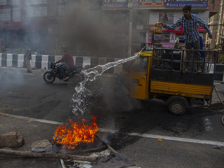 Demonštrácie v Indii