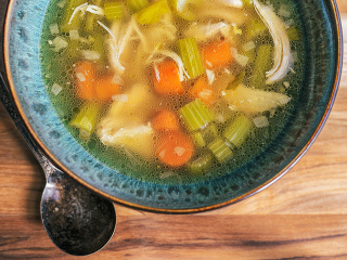 Veľký potenciál slepačieho vývaru,