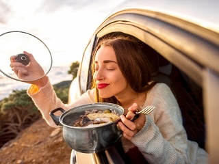 Jedlo je láska, cestovanie